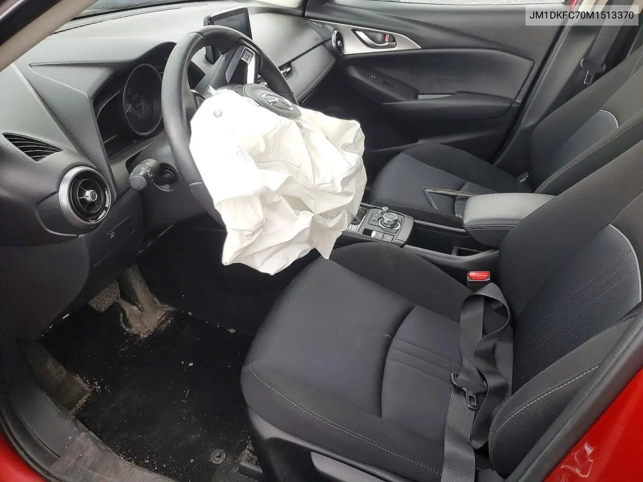 2021 Mazda Cx-3 Touring VIN: JM1DKFC70M1513370 Lot: 60922476