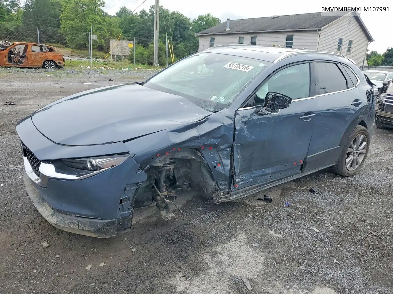 2020 Mazda Cx-30 Premium VIN: 3MVDMBEMXLM107991 Lot: 58778216