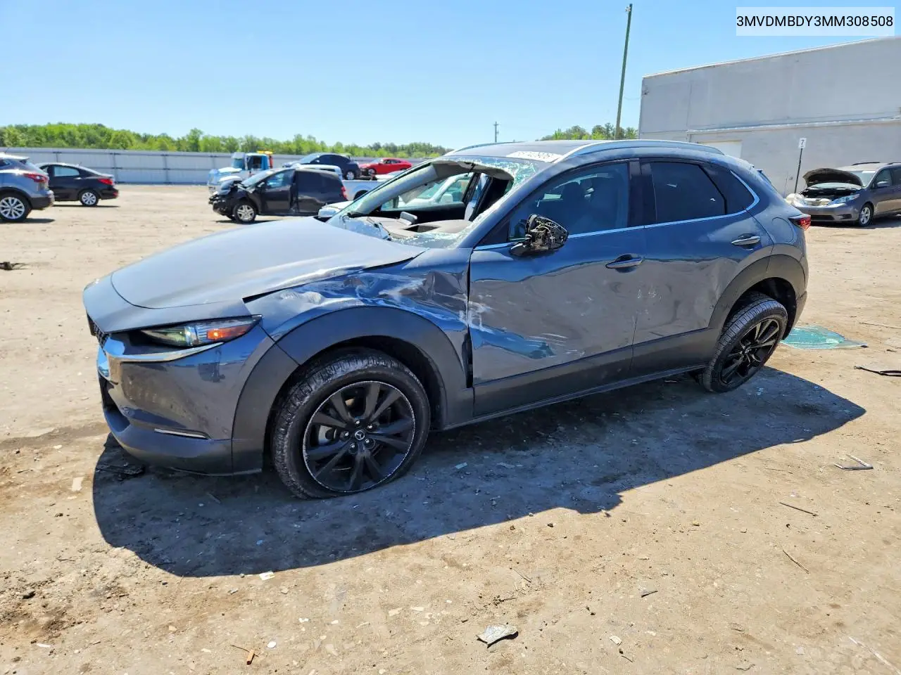 2021 Mazda Cx-30 Premium VIN: 3MVDMBDY3MM308508 Lot: 55740906