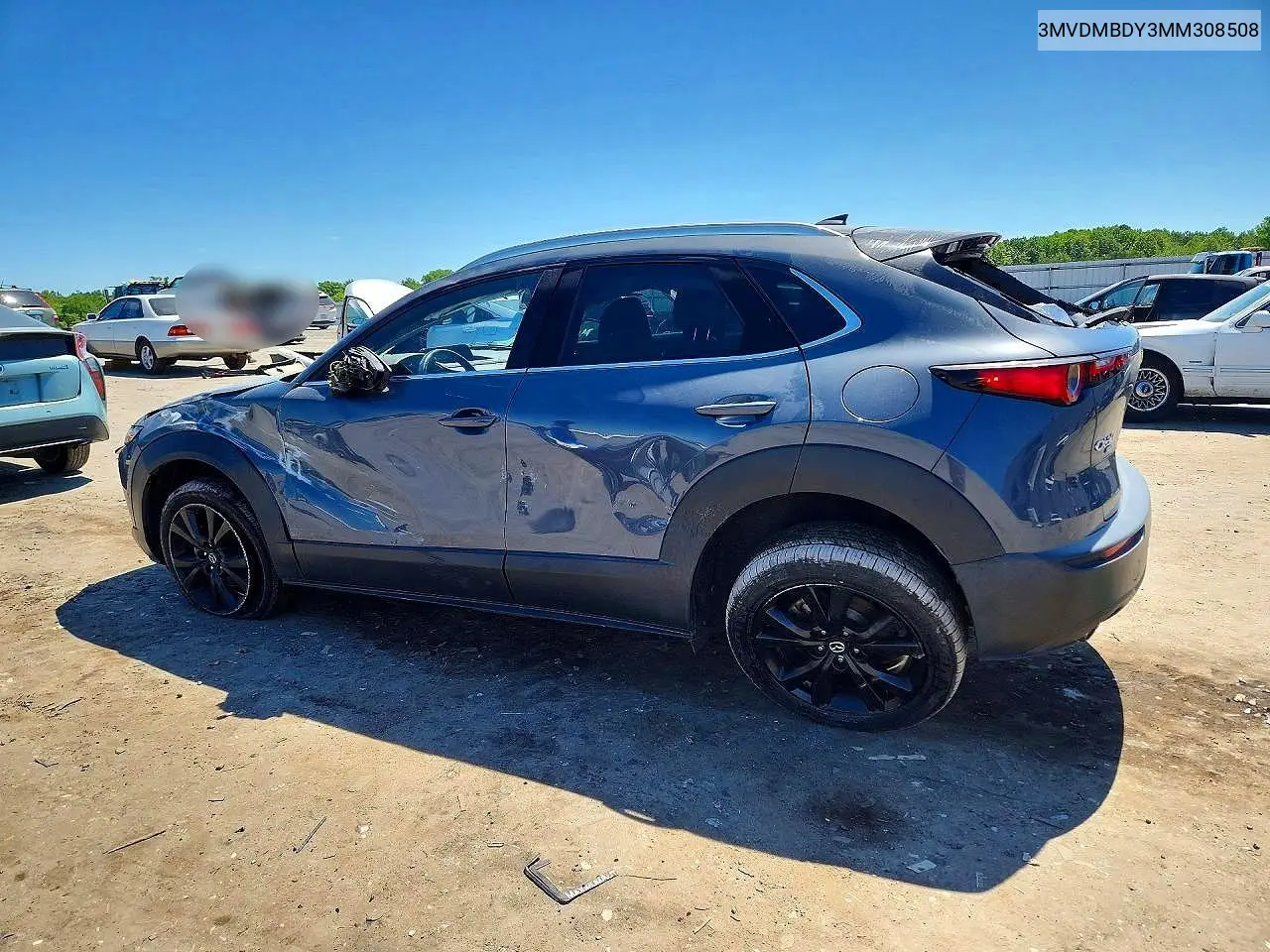 2021 Mazda Cx-30 Premium VIN: 3MVDMBDY3MM308508 Lot: 55740906