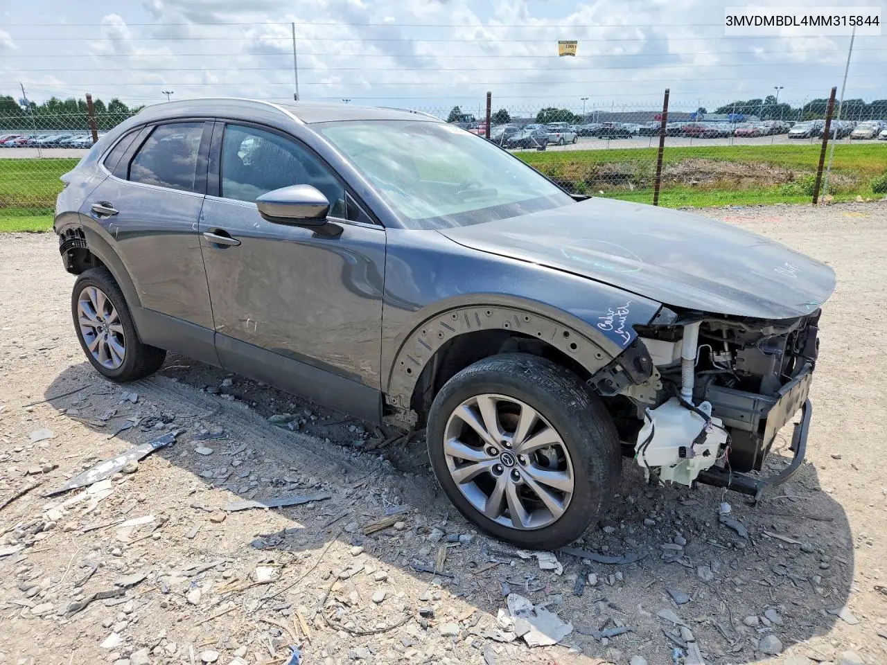 2021 Mazda Cx-30 Premium VIN: 3MVDMBDL4MM315844 Lot: 56240696