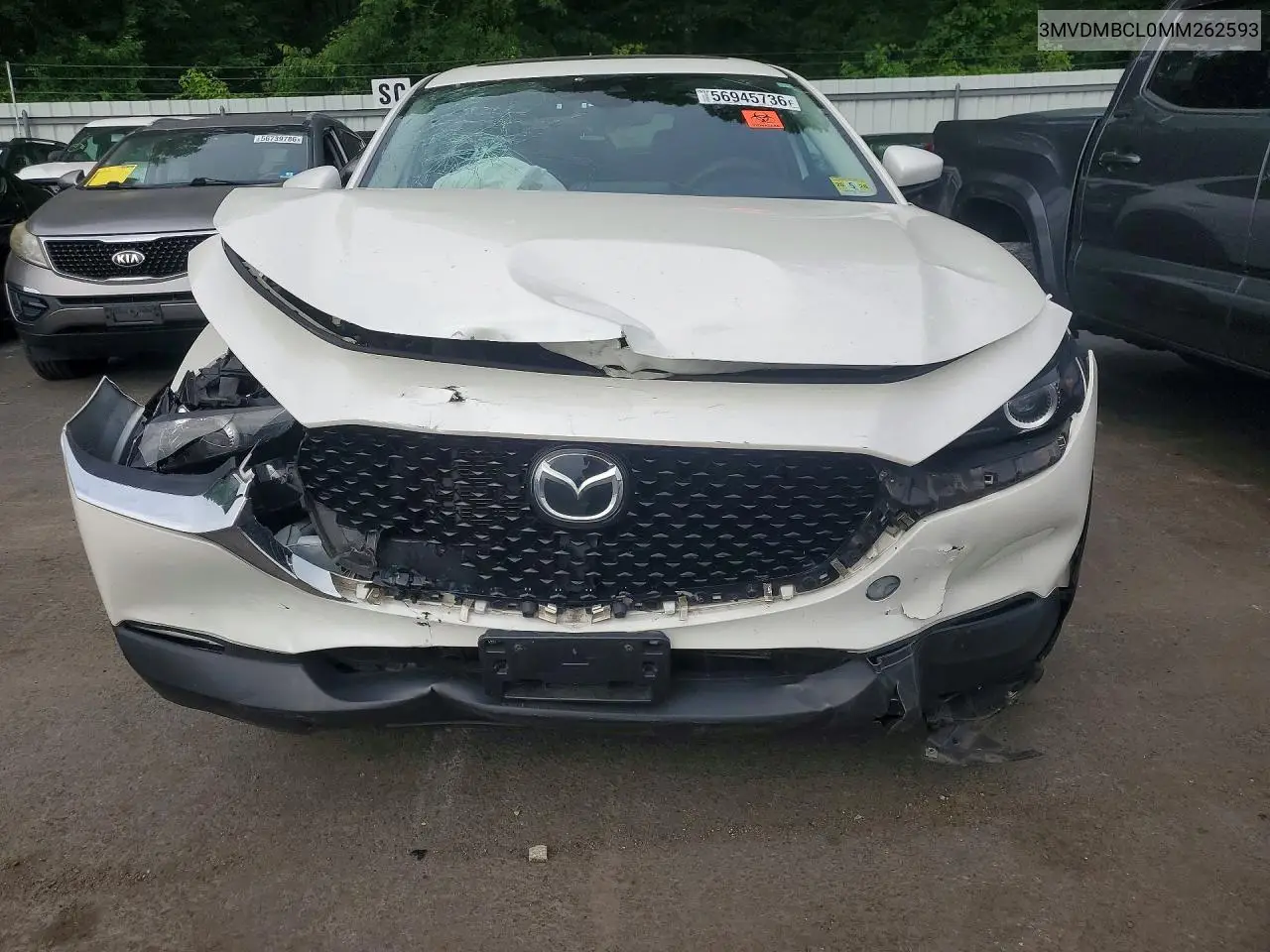 2021 Mazda Cx-30 Preferred VIN: 3MVDMBCL0MM262593 Lot: 56945736