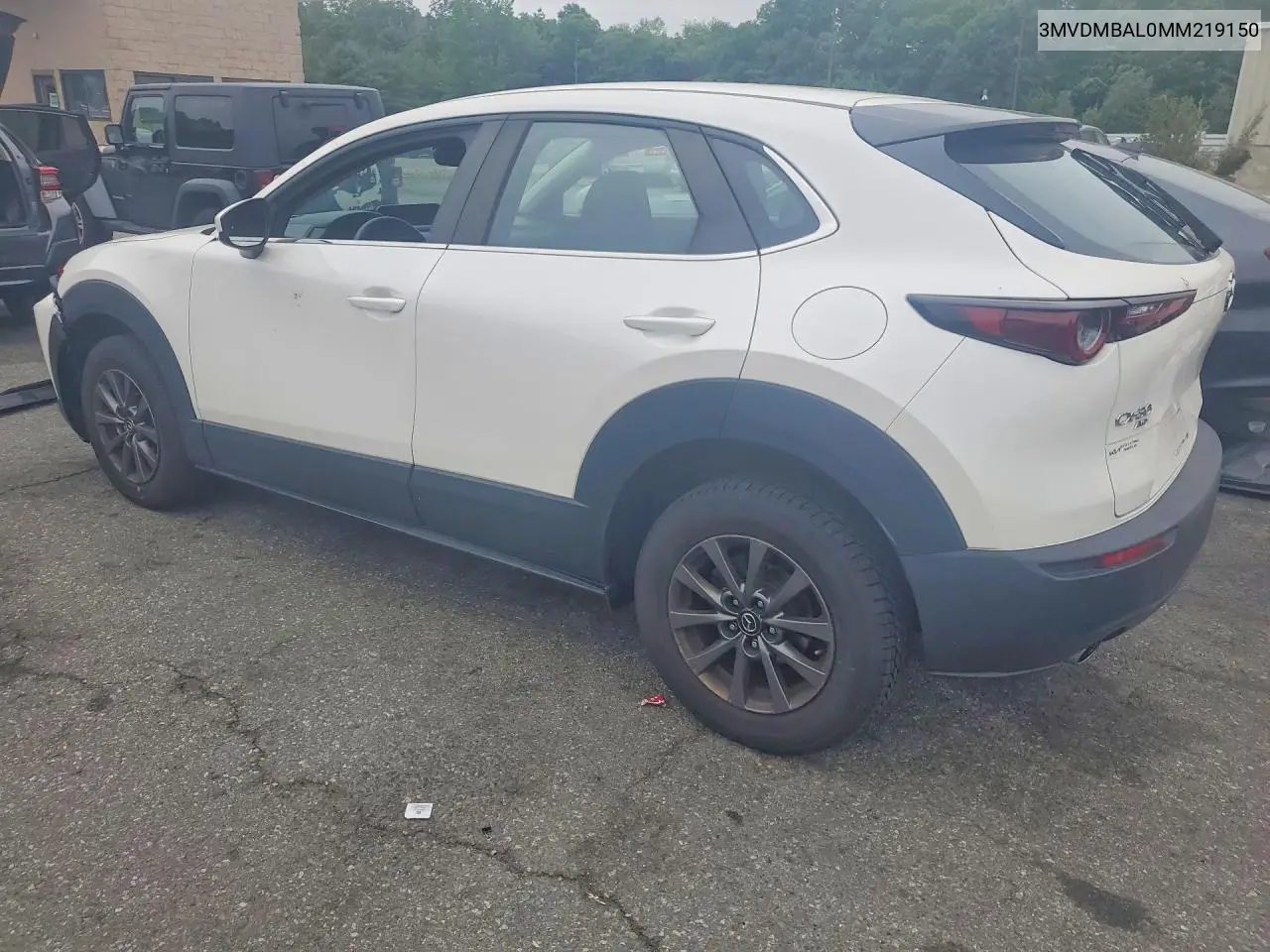 2021 Mazda Cx-30 VIN: 3MVDMBAL0MM219150 Lot: 57587636