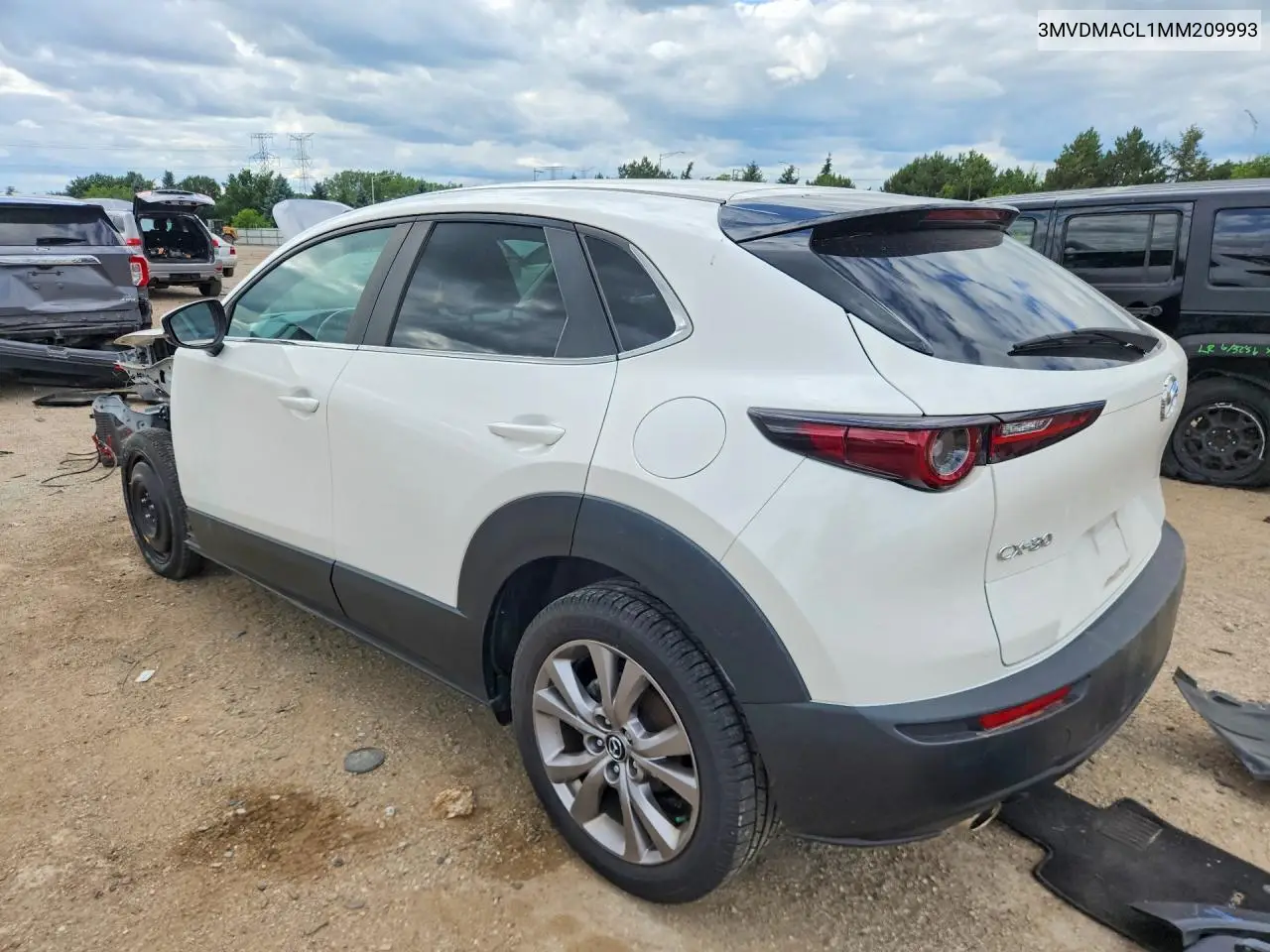 2021 Mazda Cx-30 Preferred VIN: 3MVDMACL1MM209993 Lot: 57733976