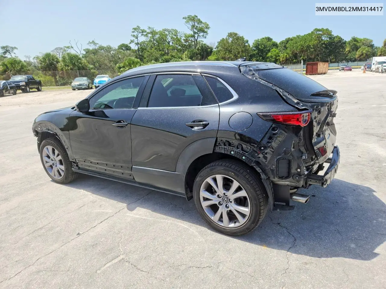 2021 Mazda Cx-30 Premium VIN: 3MVDMBDL2MM314417 Lot: 57885106