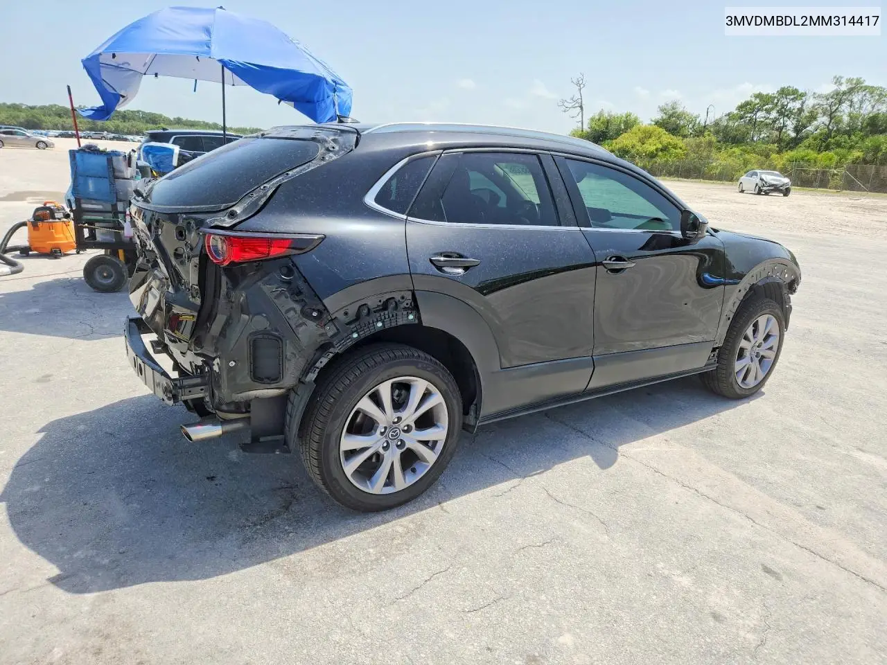2021 Mazda Cx-30 Premium VIN: 3MVDMBDL2MM314417 Lot: 57885106