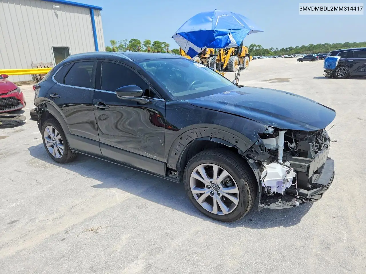 2021 Mazda Cx-30 Premium VIN: 3MVDMBDL2MM314417 Lot: 57885106