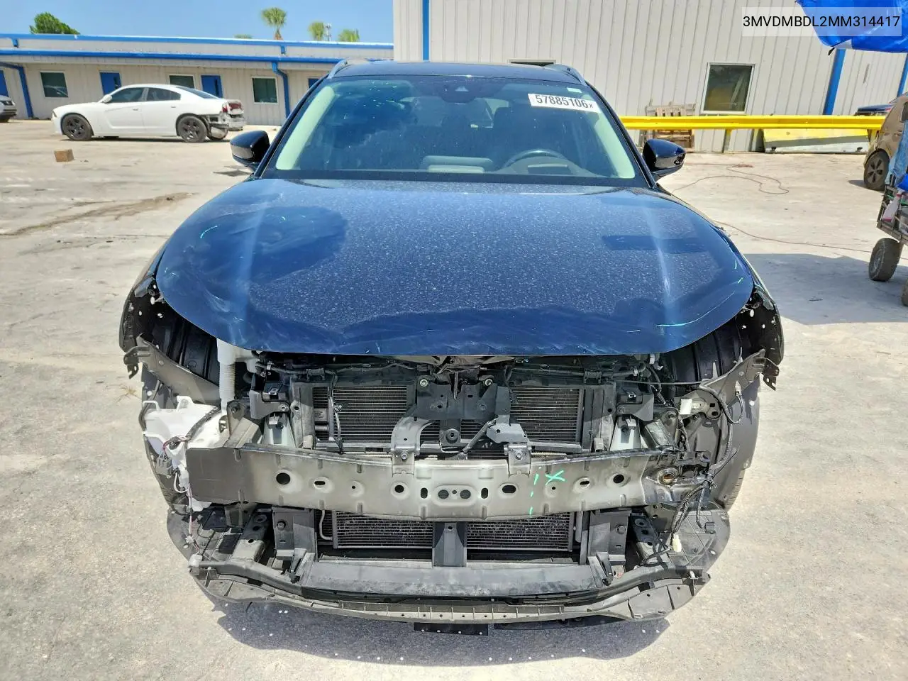 2021 Mazda Cx-30 Premium VIN: 3MVDMBDL2MM314417 Lot: 57885106