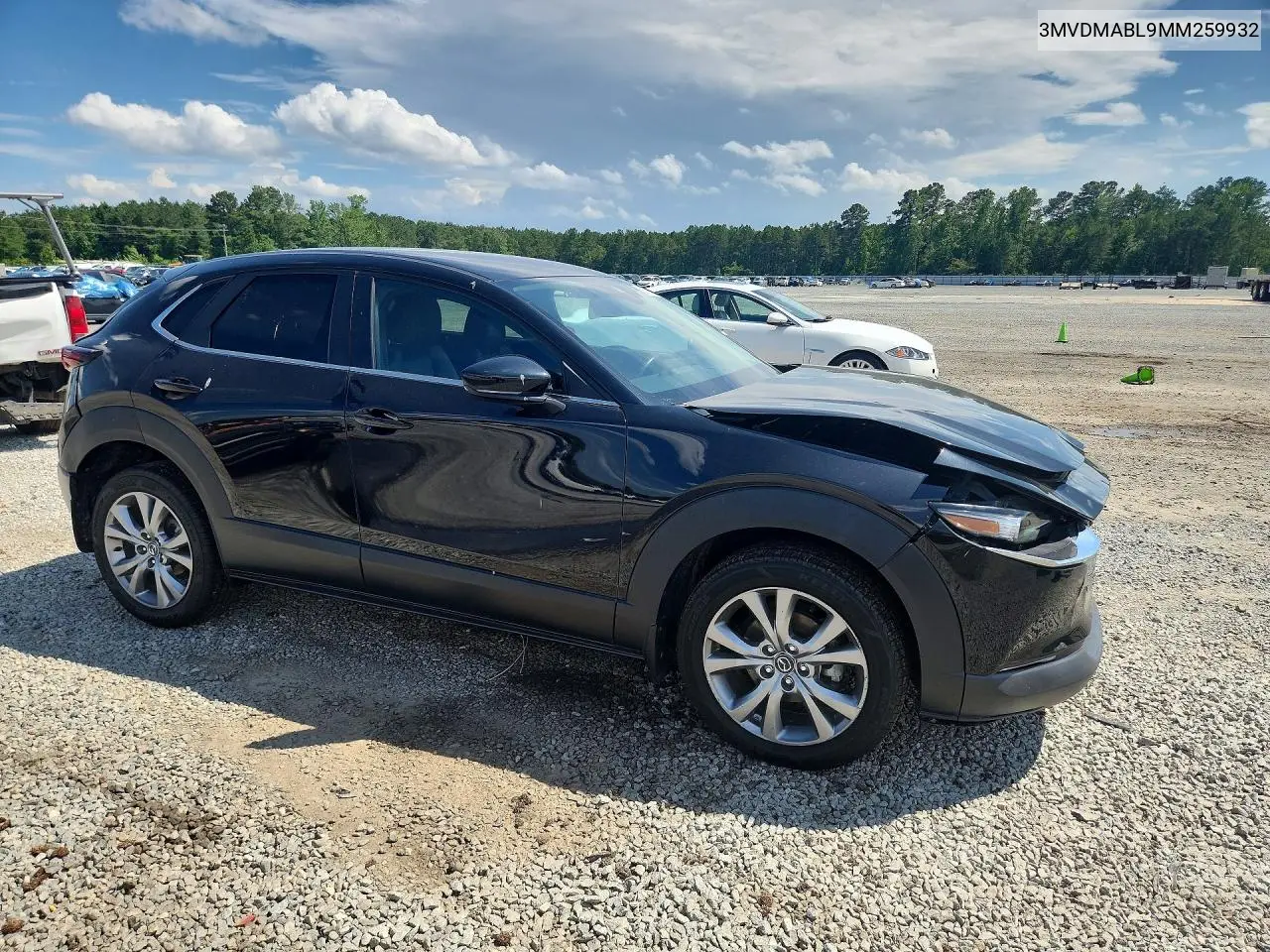 2021 Mazda Cx-30 Select VIN: 3MVDMABL9MM259932 Lot: 58012406