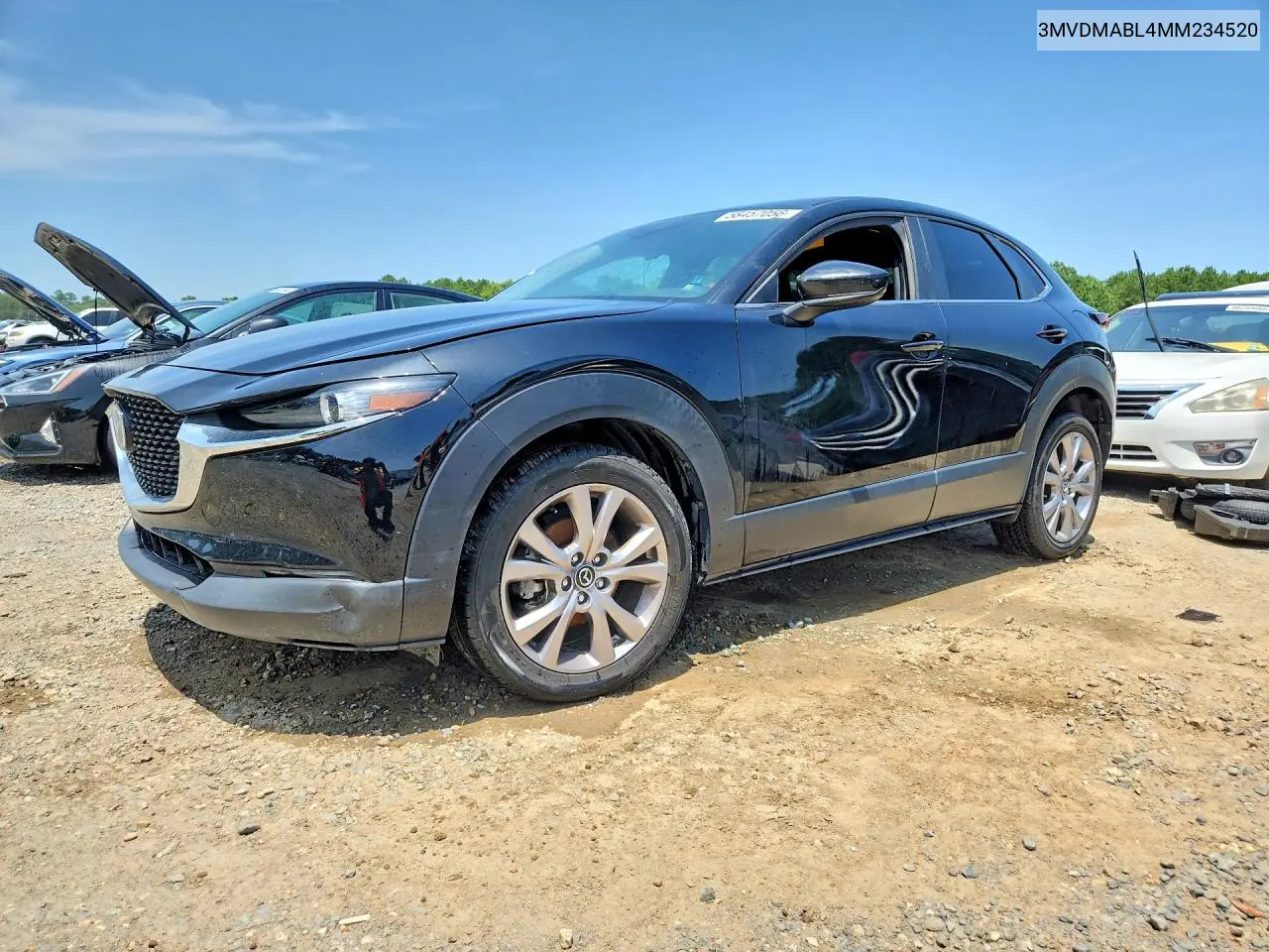 2021 Mazda Cx-30 Select VIN: 3MVDMABL4MM234520 Lot: 58457056