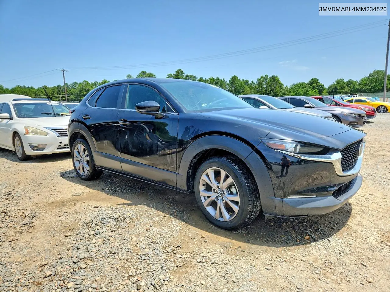 2021 Mazda Cx-30 Select VIN: 3MVDMABL4MM234520 Lot: 58457056