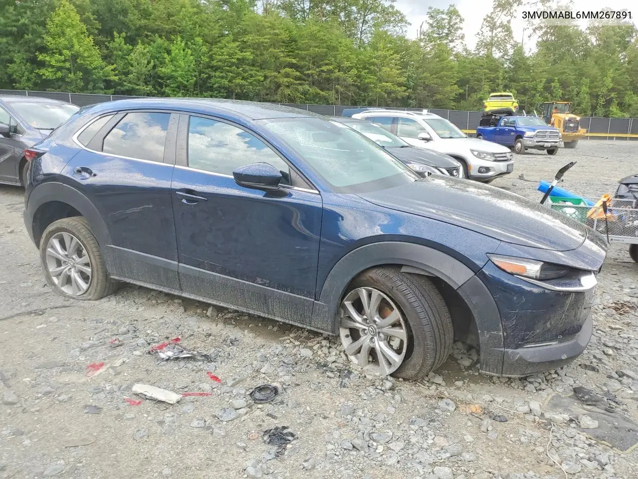 2021 Mazda Cx-30 Select VIN: 3MVDMABL6MM267891 Lot: 58789346