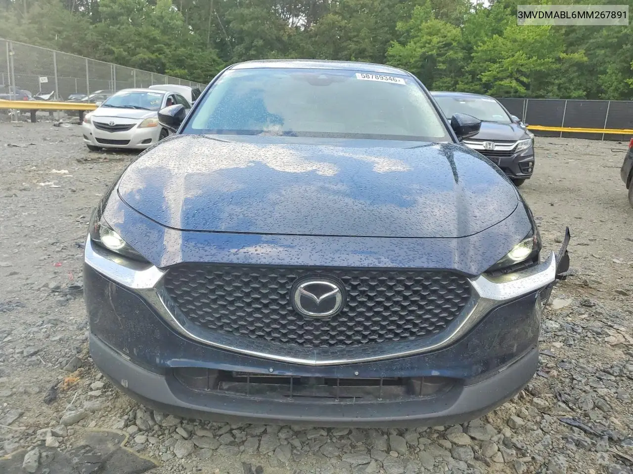 2021 Mazda Cx-30 Select VIN: 3MVDMABL6MM267891 Lot: 58789346