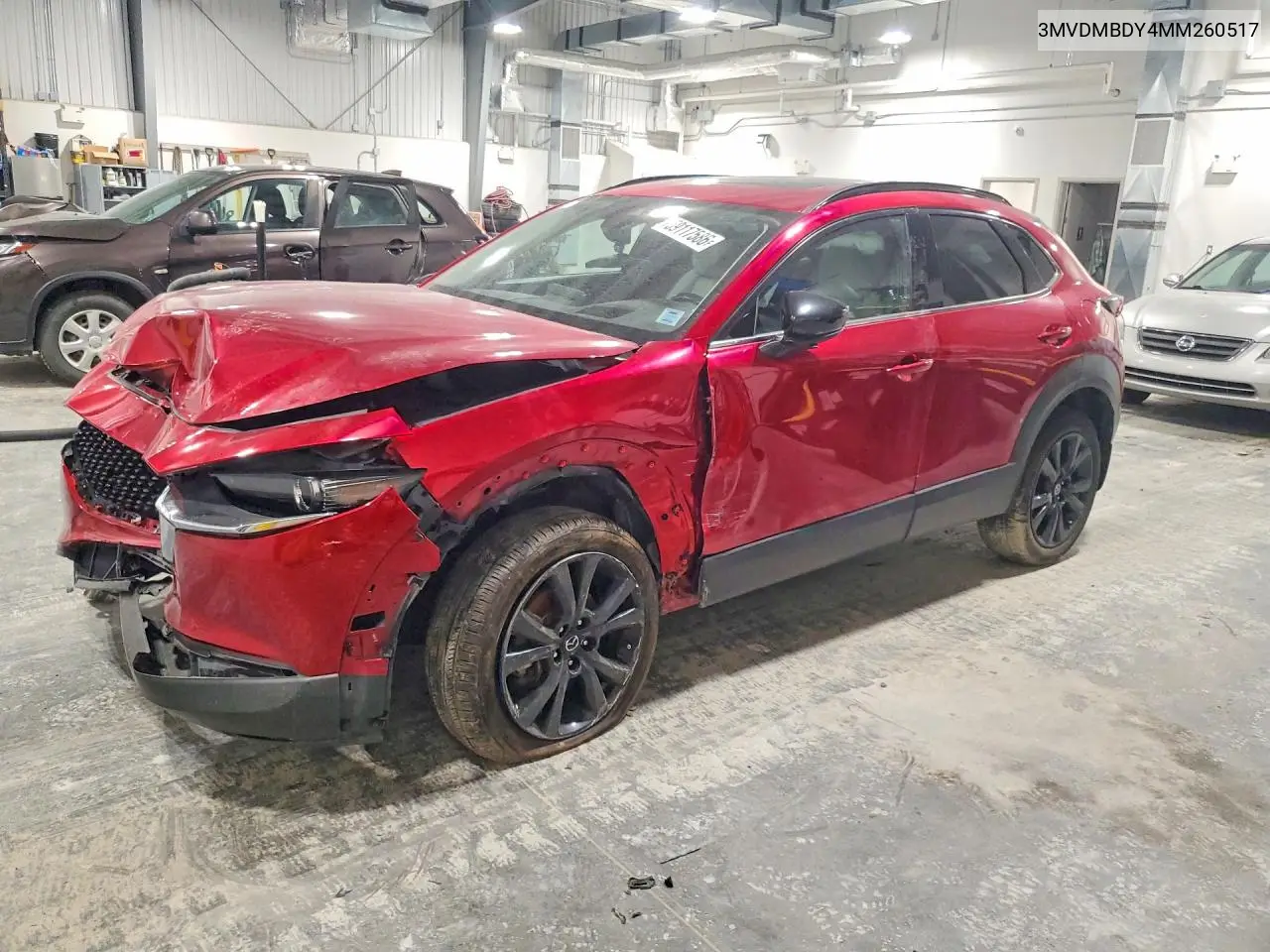 2021 Mazda Cx-30 Premium VIN: 3MVDMBDY4MM260517 Lot: 59117586