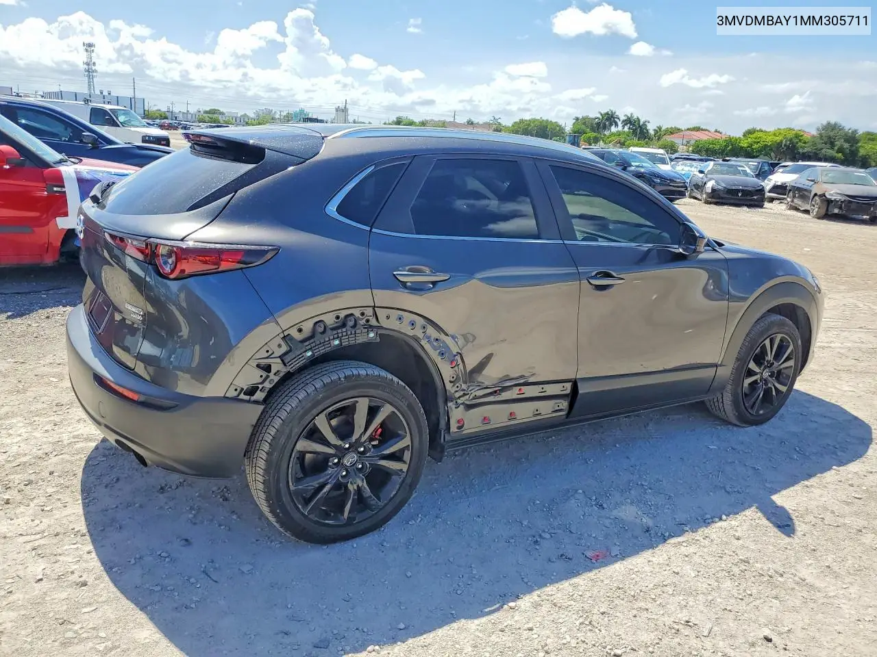 2021 Mazda Cx-30 VIN: 3MVDMBAY1MM305711 Lot: 59190906