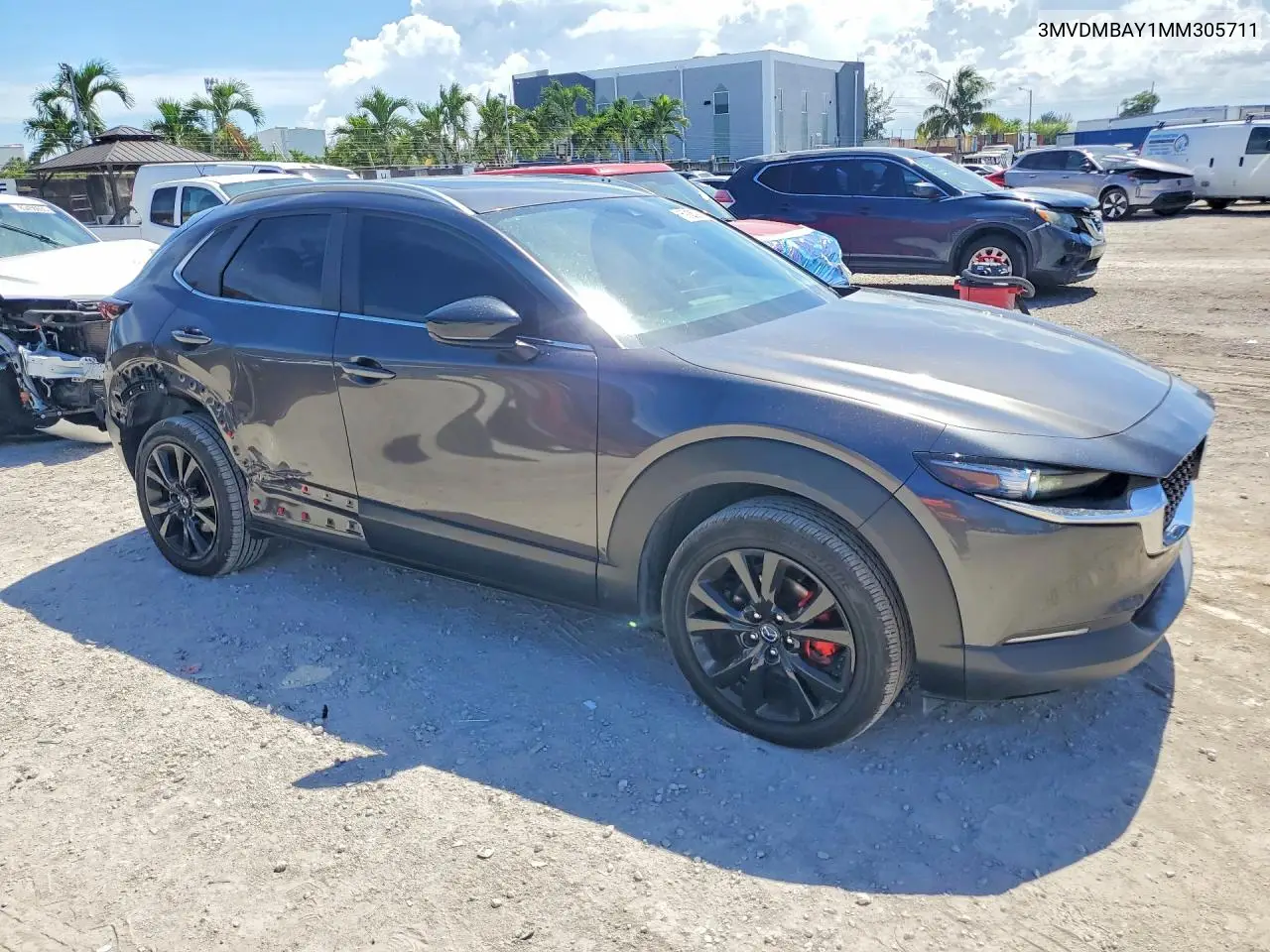 2021 Mazda Cx-30 VIN: 3MVDMBAY1MM305711 Lot: 59190906