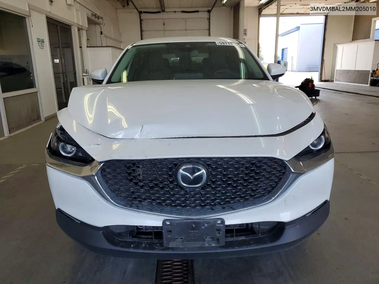 2021 Mazda Cx-30 VIN: 3MVDMBAL2MM205010 Lot: 59713266