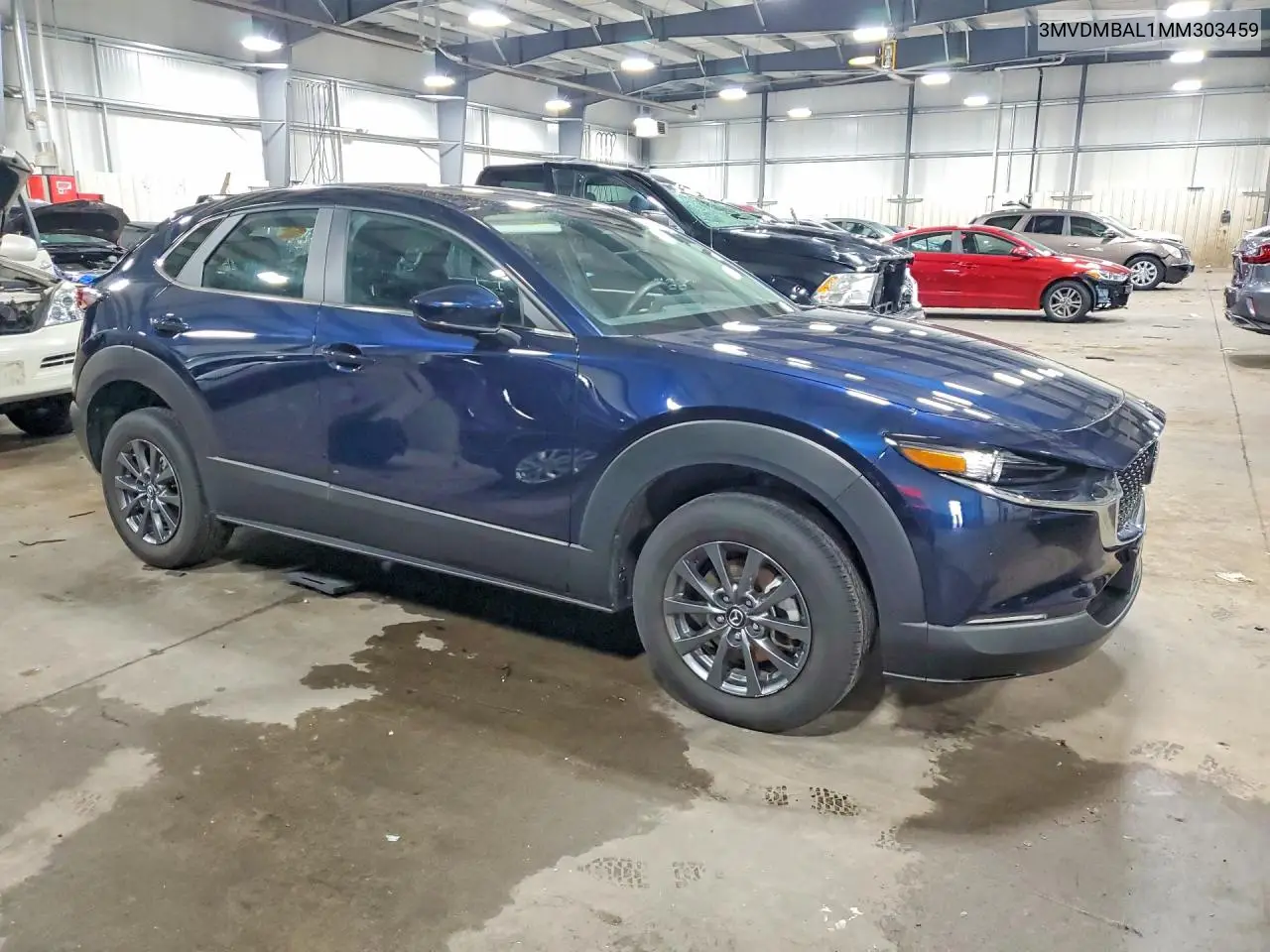 2021 Mazda Cx-30 VIN: 3MVDMBAL1MM303459 Lot: 59835906