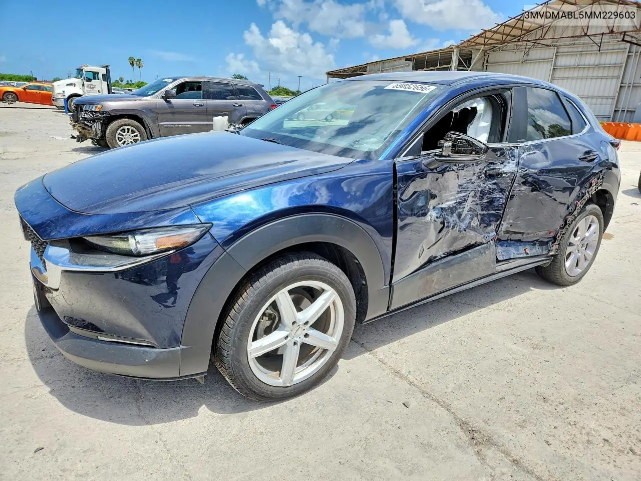 2021 Mazda Cx-30 Select VIN: 3MVDMABL5MM229603 Lot: 59852656