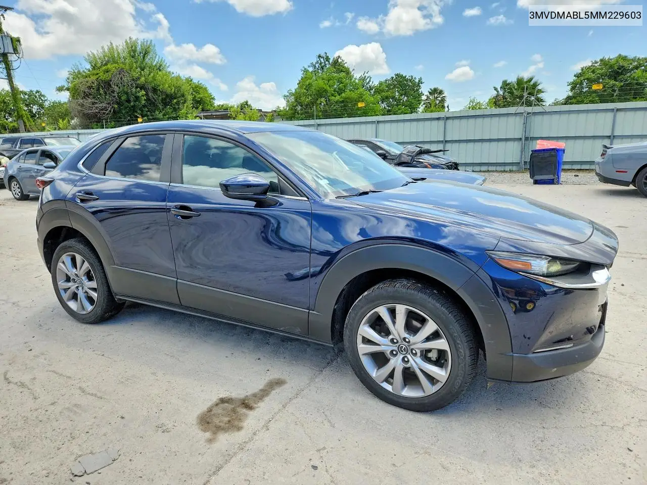 2021 Mazda Cx-30 Select VIN: 3MVDMABL5MM229603 Lot: 59852656