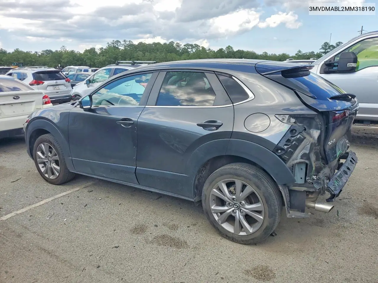 2021 Mazda Cx-30 Select VIN: 3MVDMABL2MM318190 Lot: 59862596