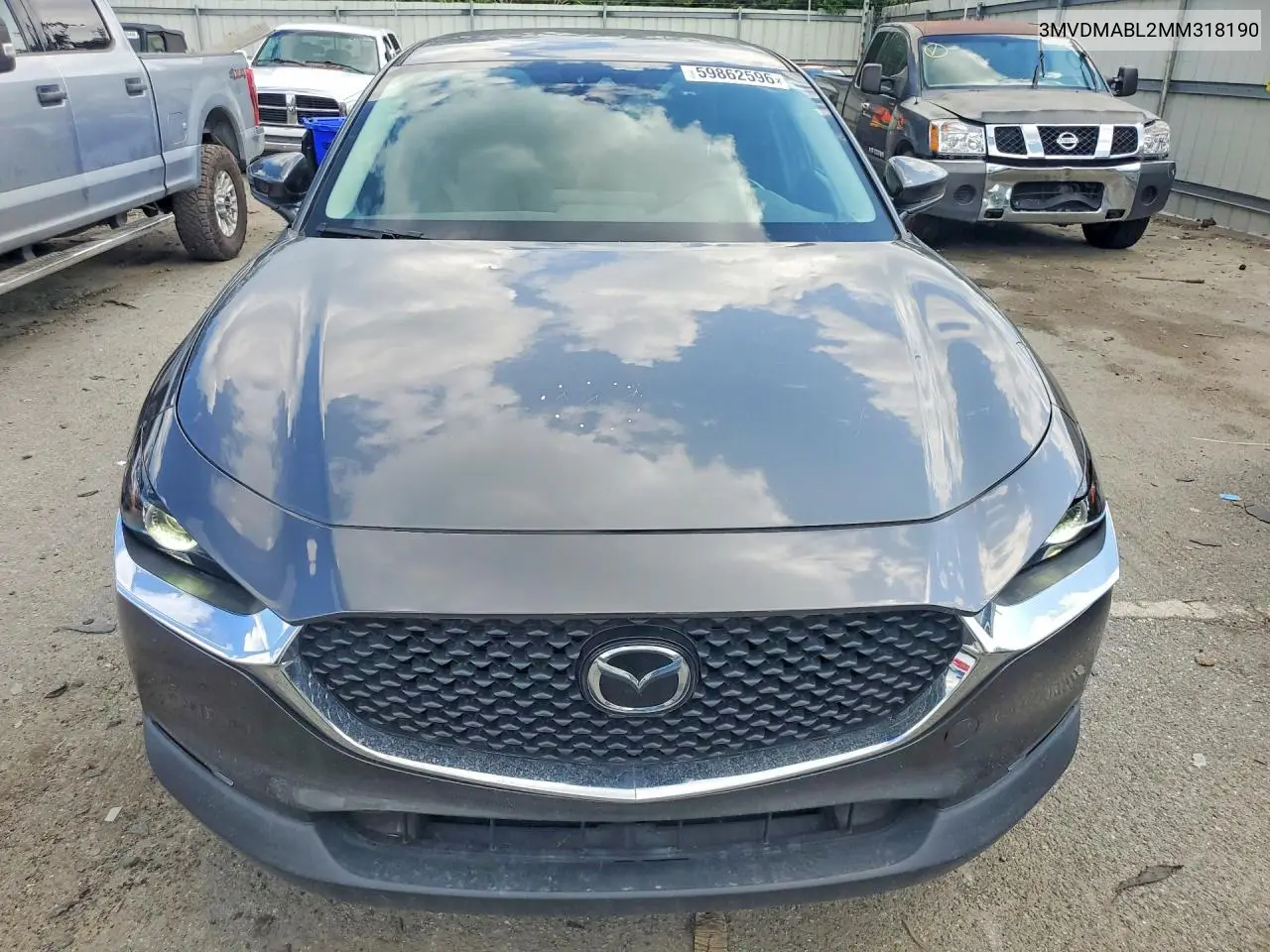 2021 Mazda Cx-30 Select VIN: 3MVDMABL2MM318190 Lot: 59862596