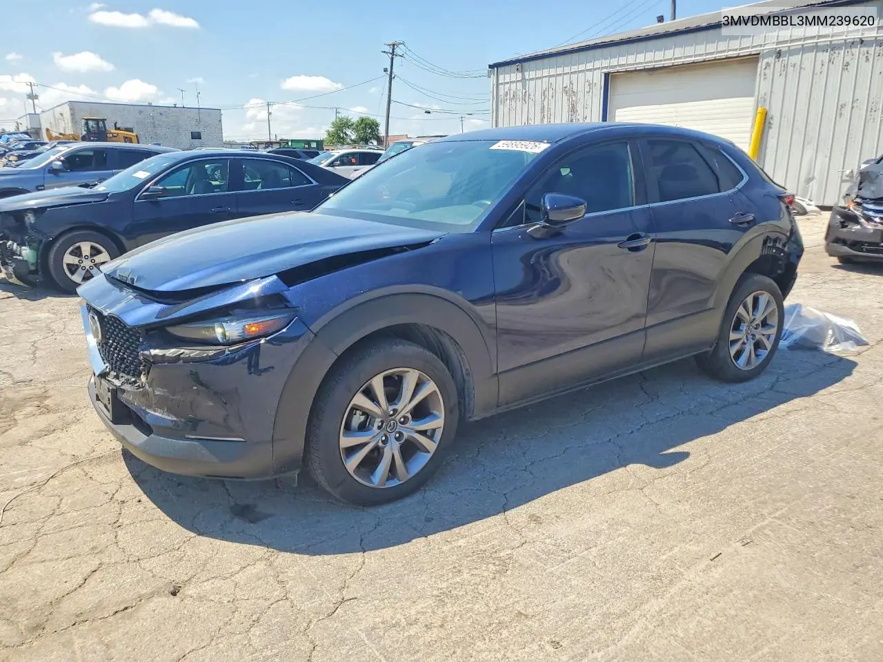 2021 Mazda Cx-30 Select VIN: 3MVDMBBL3MM239620 Lot: 59895926