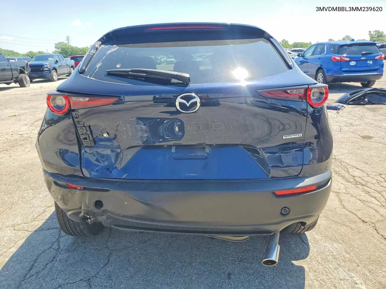 2021 Mazda Cx-30 Select VIN: 3MVDMBBL3MM239620 Lot: 59895926