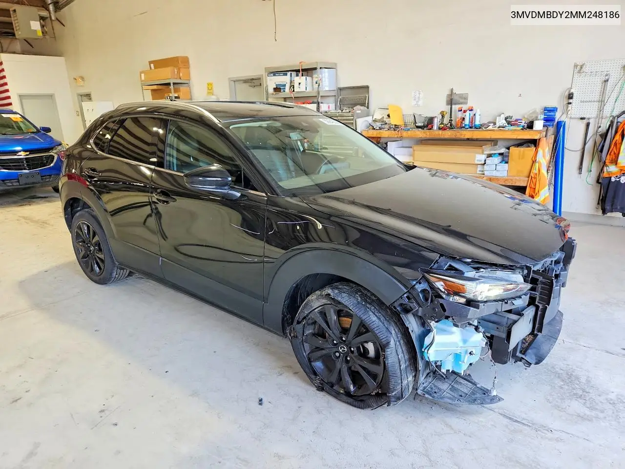 2021 Mazda Cx-30 Premium VIN: 3MVDMBDY2MM248186 Lot: 59948666