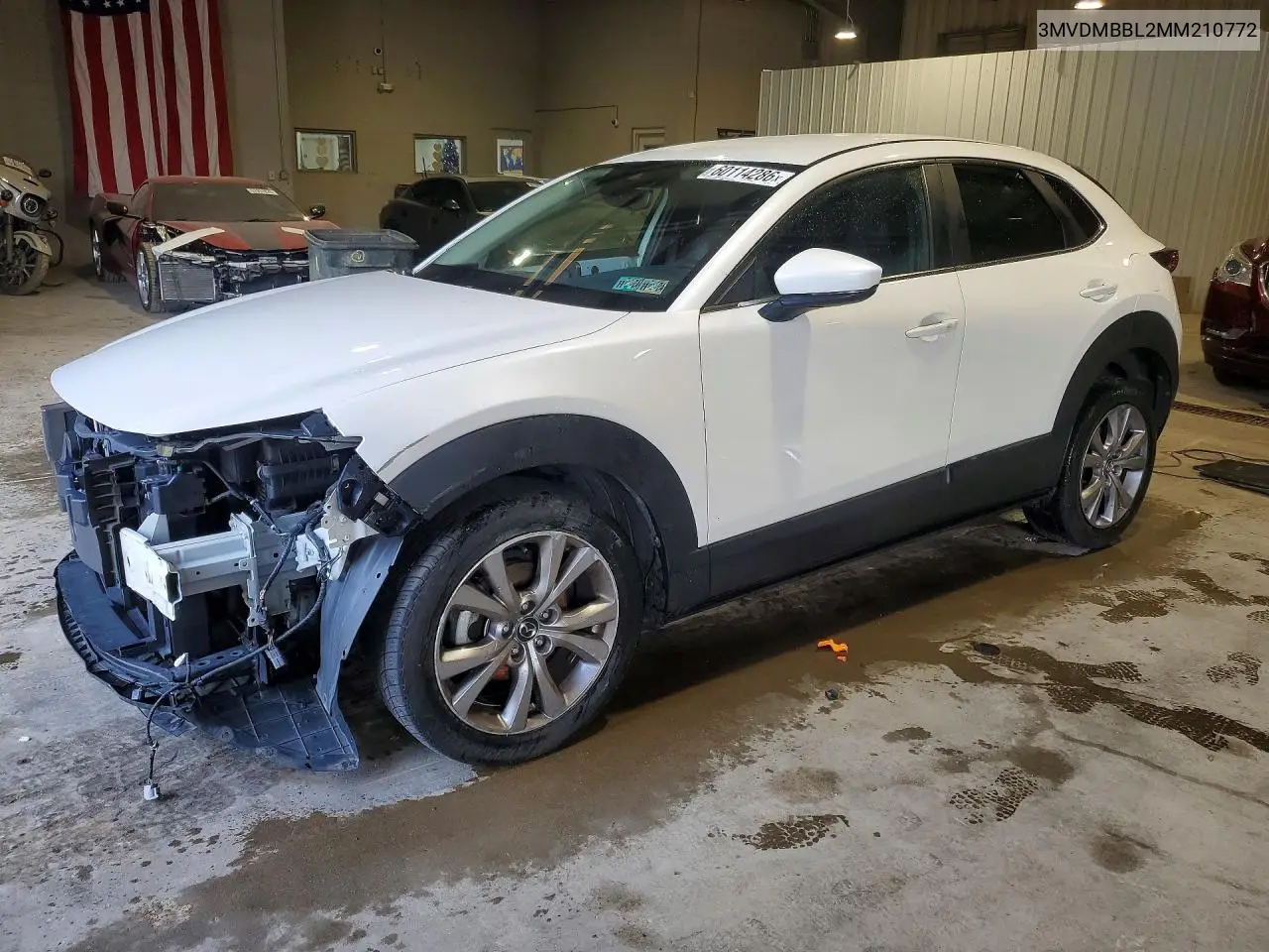 2021 Mazda Cx-30 Select VIN: 3MVDMBBL2MM210772 Lot: 60114286
