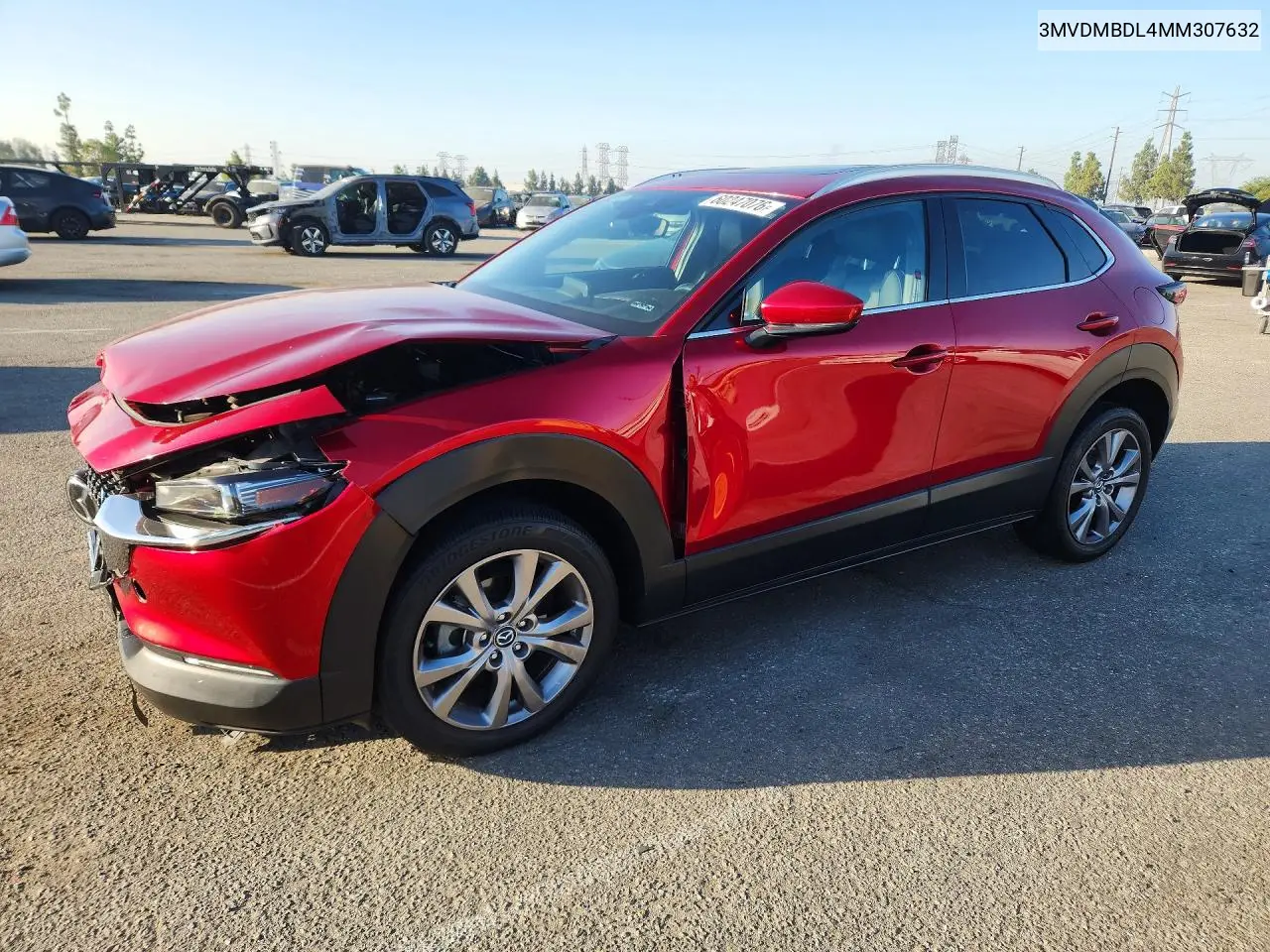 2021 Mazda Cx-30 Premium VIN: 3MVDMBDL4MM307632 Lot: 60247076