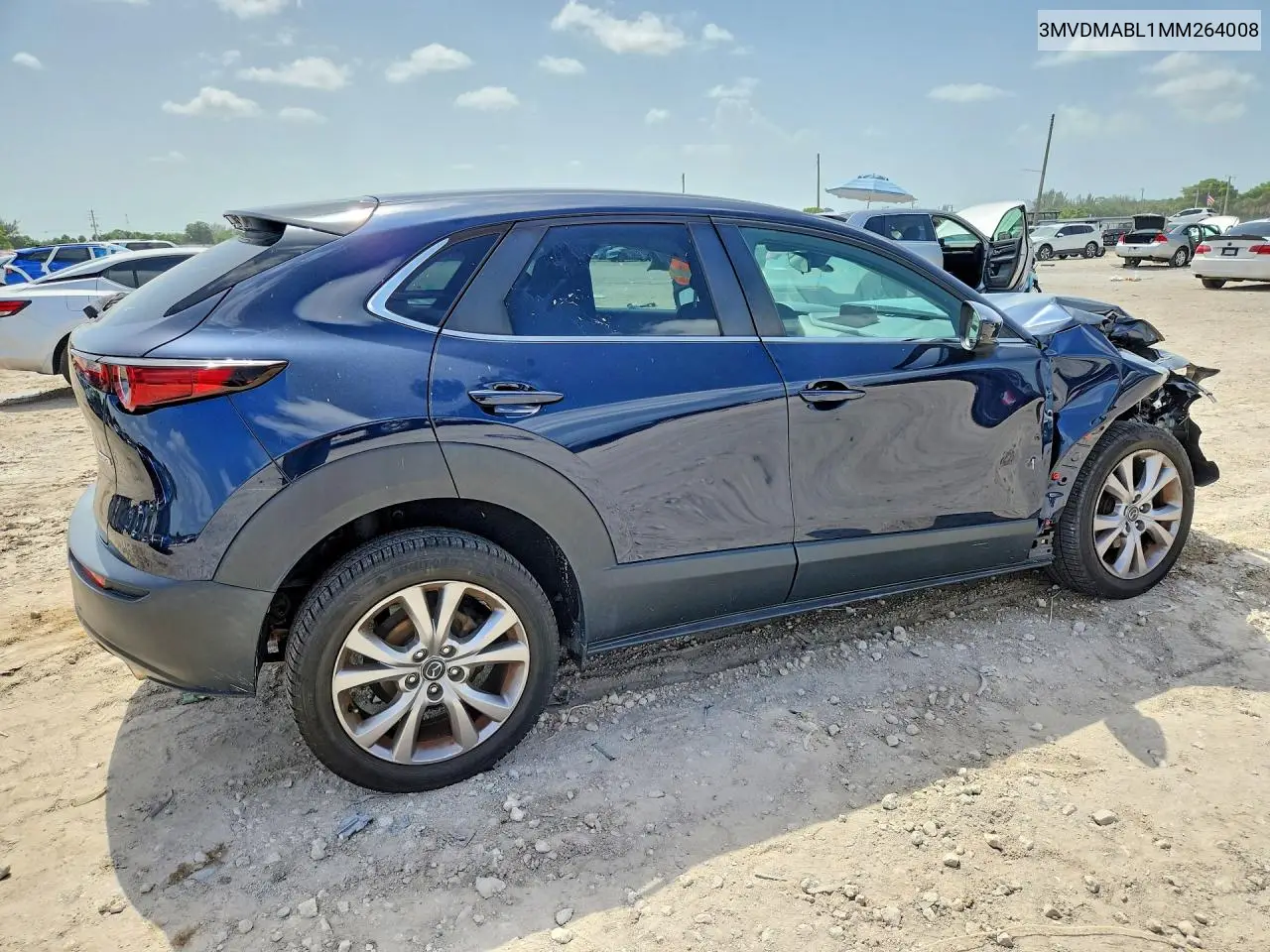 2021 Mazda Cx-30 Select VIN: 3MVDMABL1MM264008 Lot: 60371546