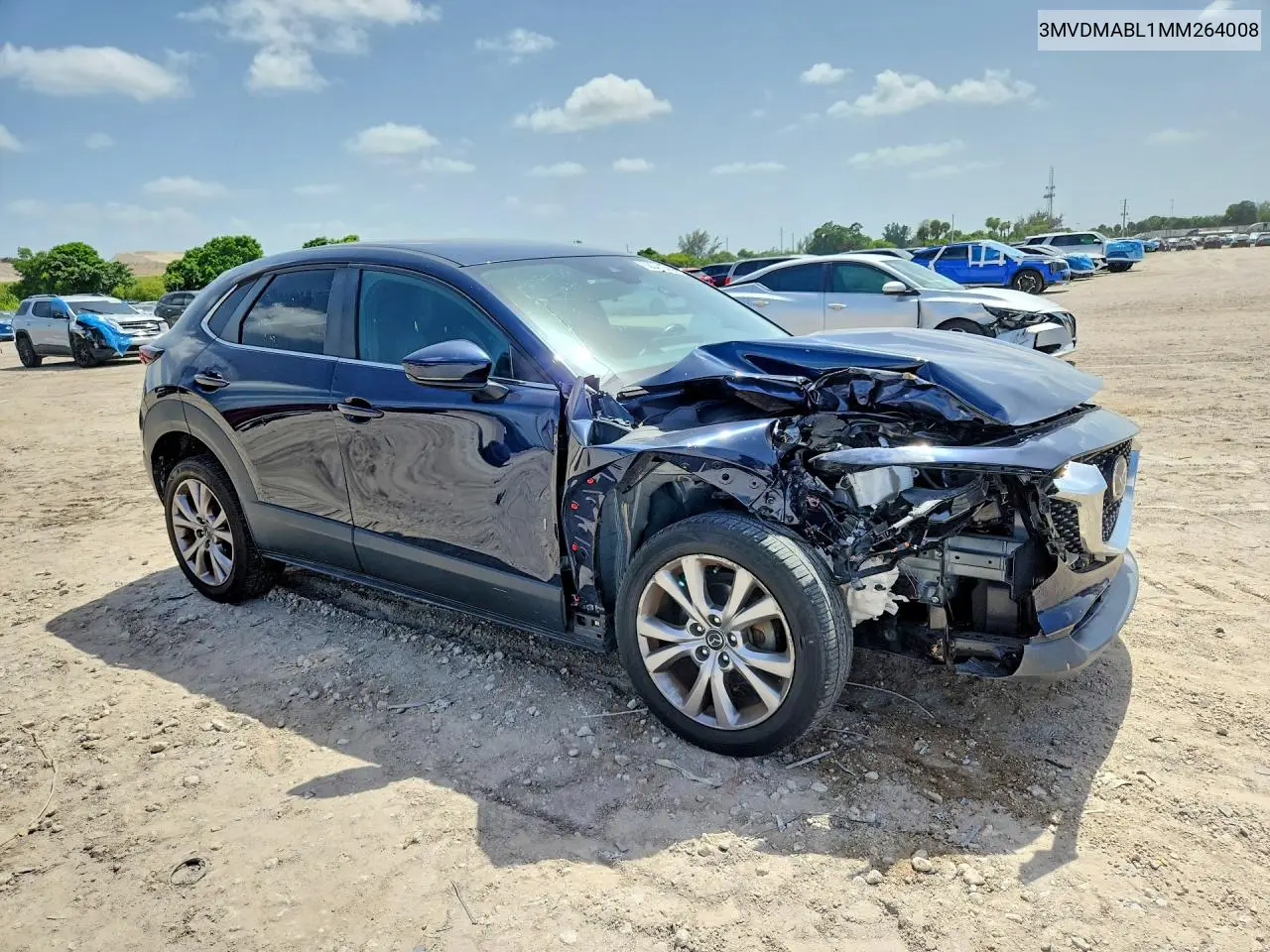2021 Mazda Cx-30 Select VIN: 3MVDMABL1MM264008 Lot: 60371546