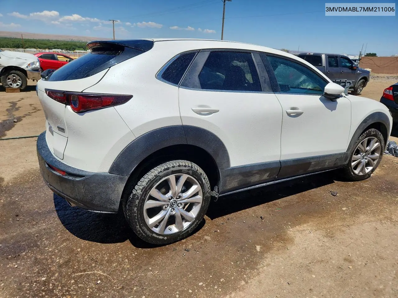 2021 Mazda Cx-30 Select VIN: 3MVDMABL7MM211006 Lot: 60448876