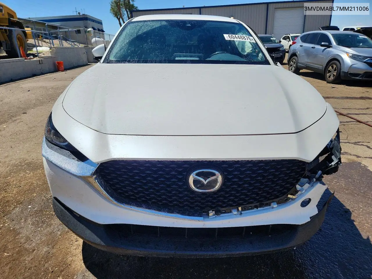 2021 Mazda Cx-30 Select VIN: 3MVDMABL7MM211006 Lot: 60448876