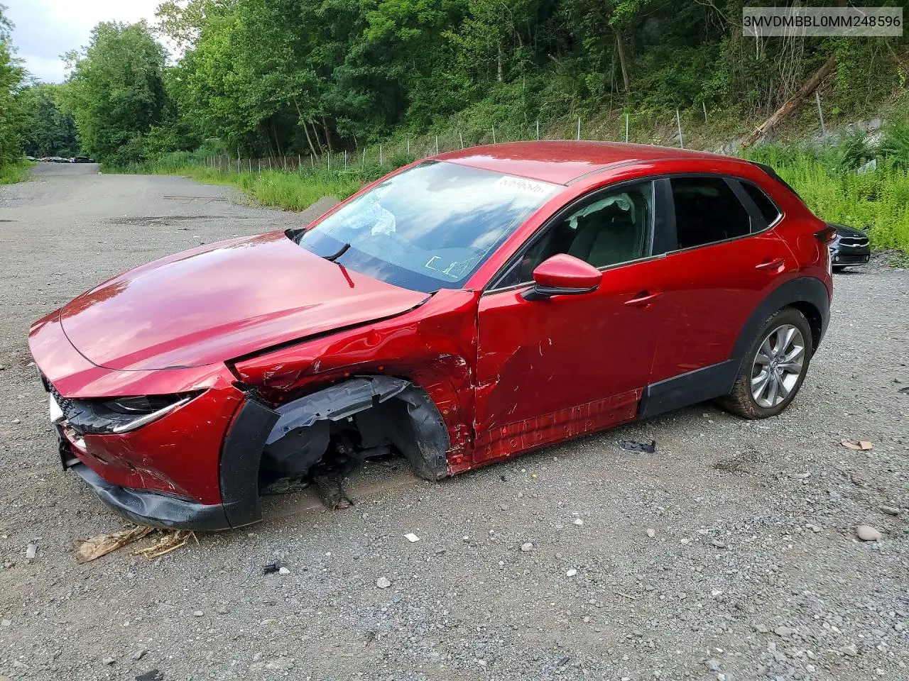 2021 Mazda Cx-30 Select VIN: 3MVDMBBL0MM248596 Lot: 60696546