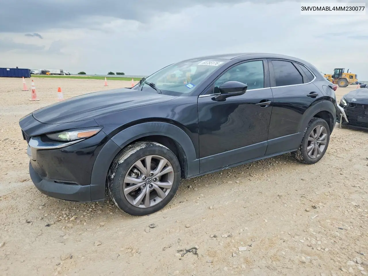 2021 Mazda Cx-30 Select VIN: 3MVDMABL4MM230077 Lot: 60755176