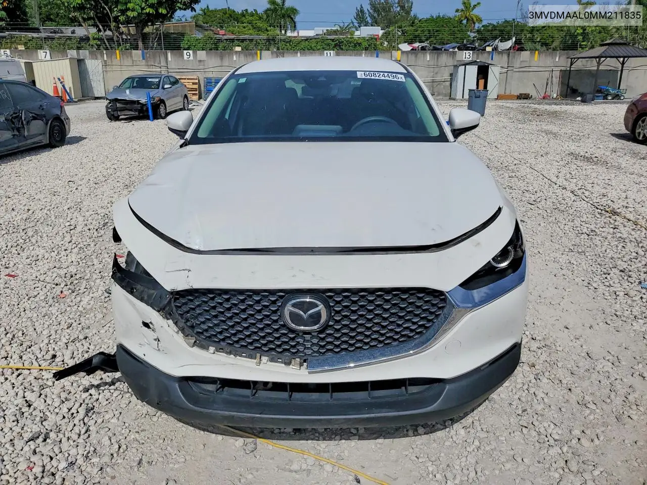 2021 Mazda Cx-30 VIN: 3MVDMAAL0MM211835 Lot: 60824496