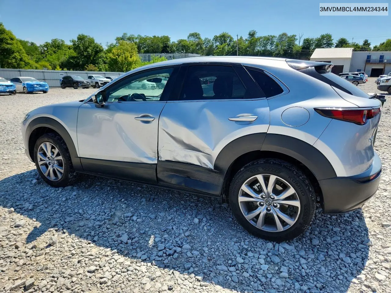2021 Mazda Cx-30 Preferred VIN: 3MVDMBCL4MM234344 Lot: 61143166
