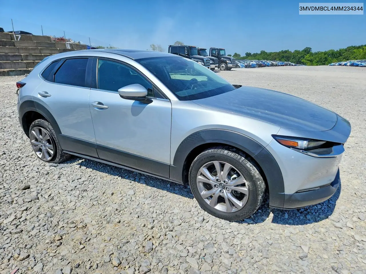 2021 Mazda Cx-30 Preferred VIN: 3MVDMBCL4MM234344 Lot: 61143166