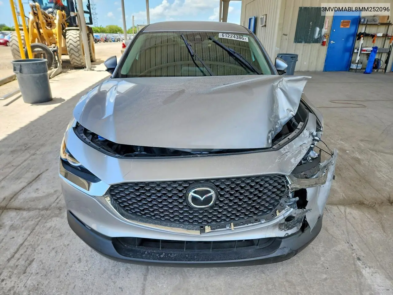 2021 Mazda Cx-30 Select VIN: 3MVDMABL8MM252096 Lot: 61224386