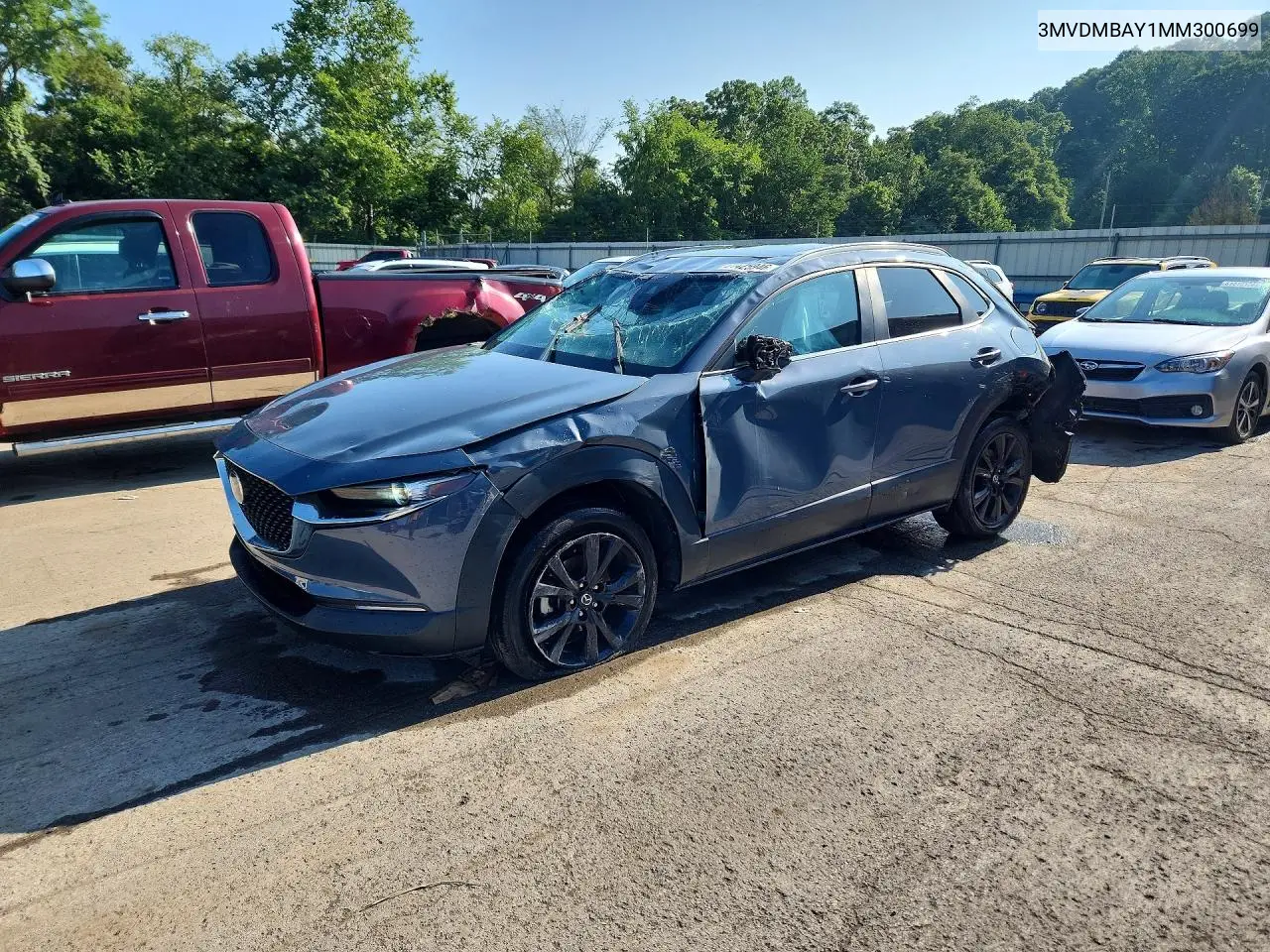 2021 Mazda Cx-30 VIN: 3MVDMBAY1MM300699 Lot: 61425946