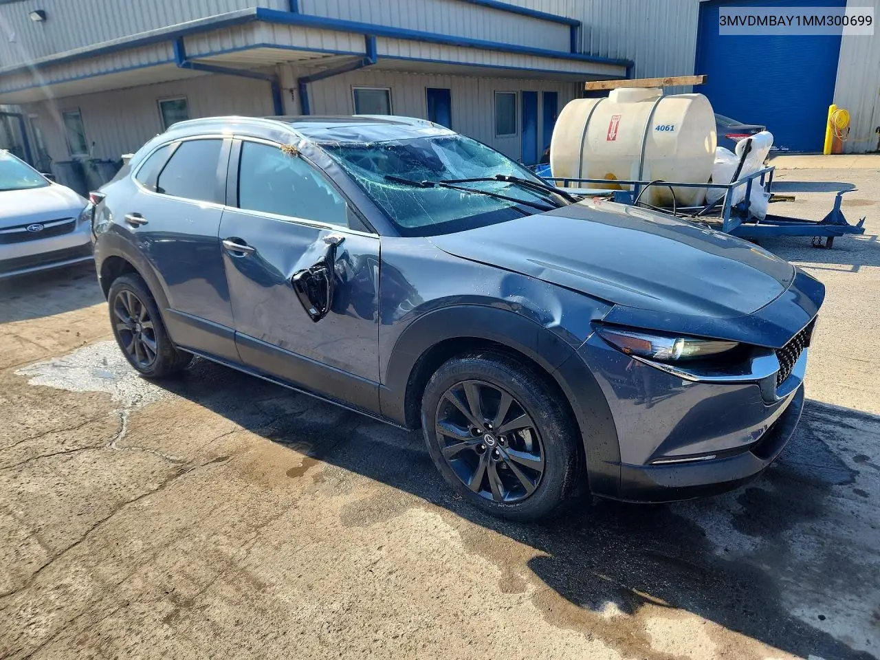 2021 Mazda Cx-30 VIN: 3MVDMBAY1MM300699 Lot: 61425946