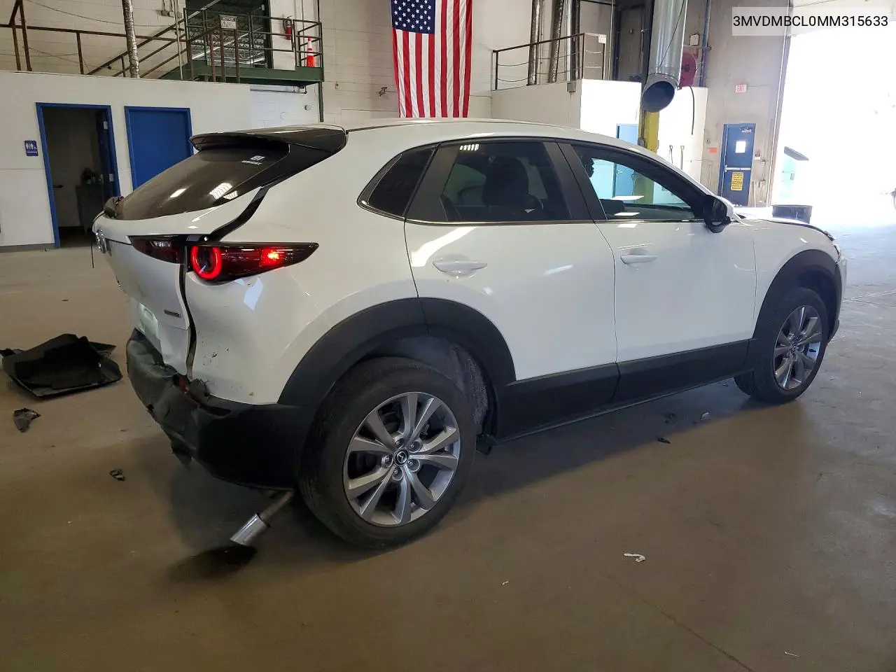 2021 Mazda Cx-30 Preferred VIN: 3MVDMBCL0MM315633 Lot: 61508536