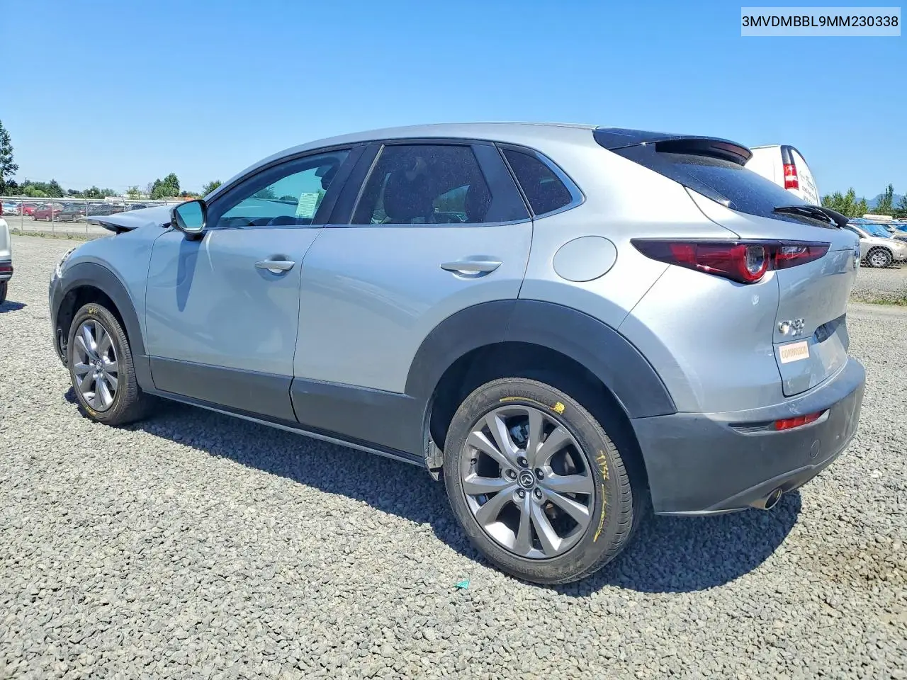 2021 Mazda Cx-30 Select VIN: 3MVDMBBL9MM230338 Lot: 61535446