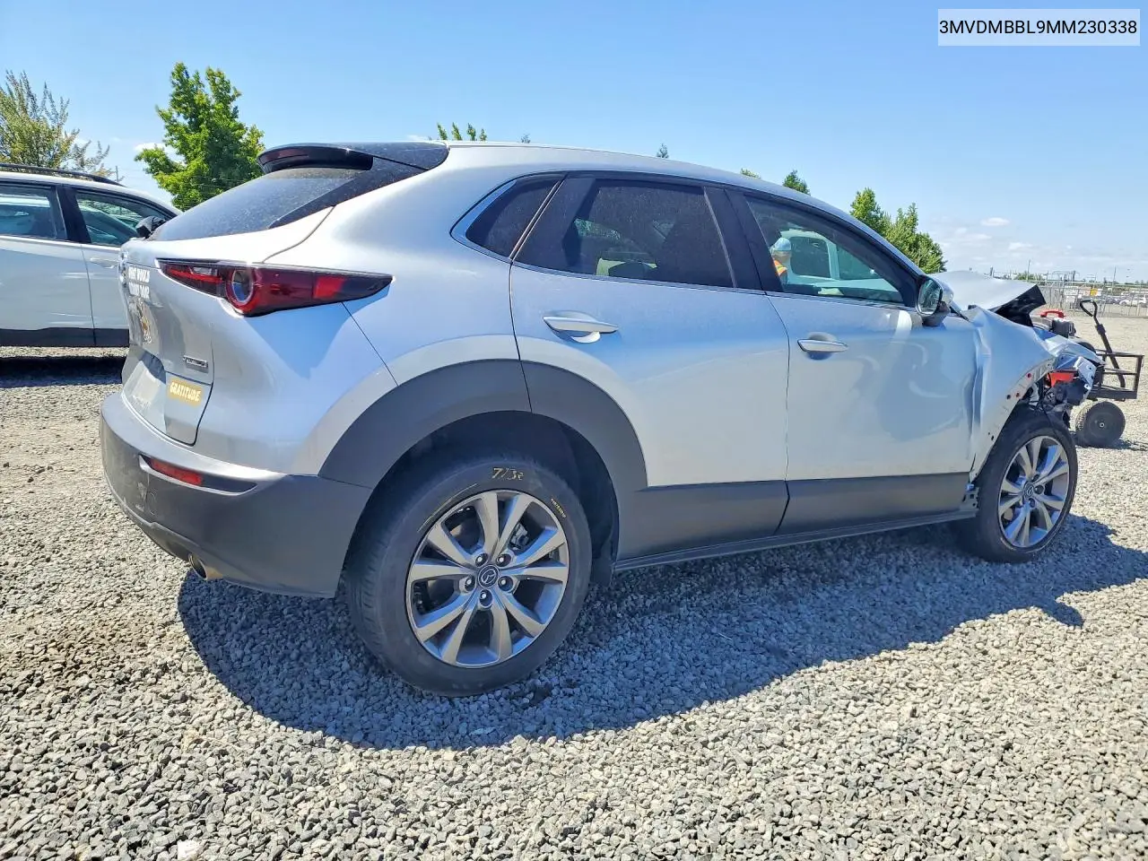 2021 Mazda Cx-30 Select VIN: 3MVDMBBL9MM230338 Lot: 61535446