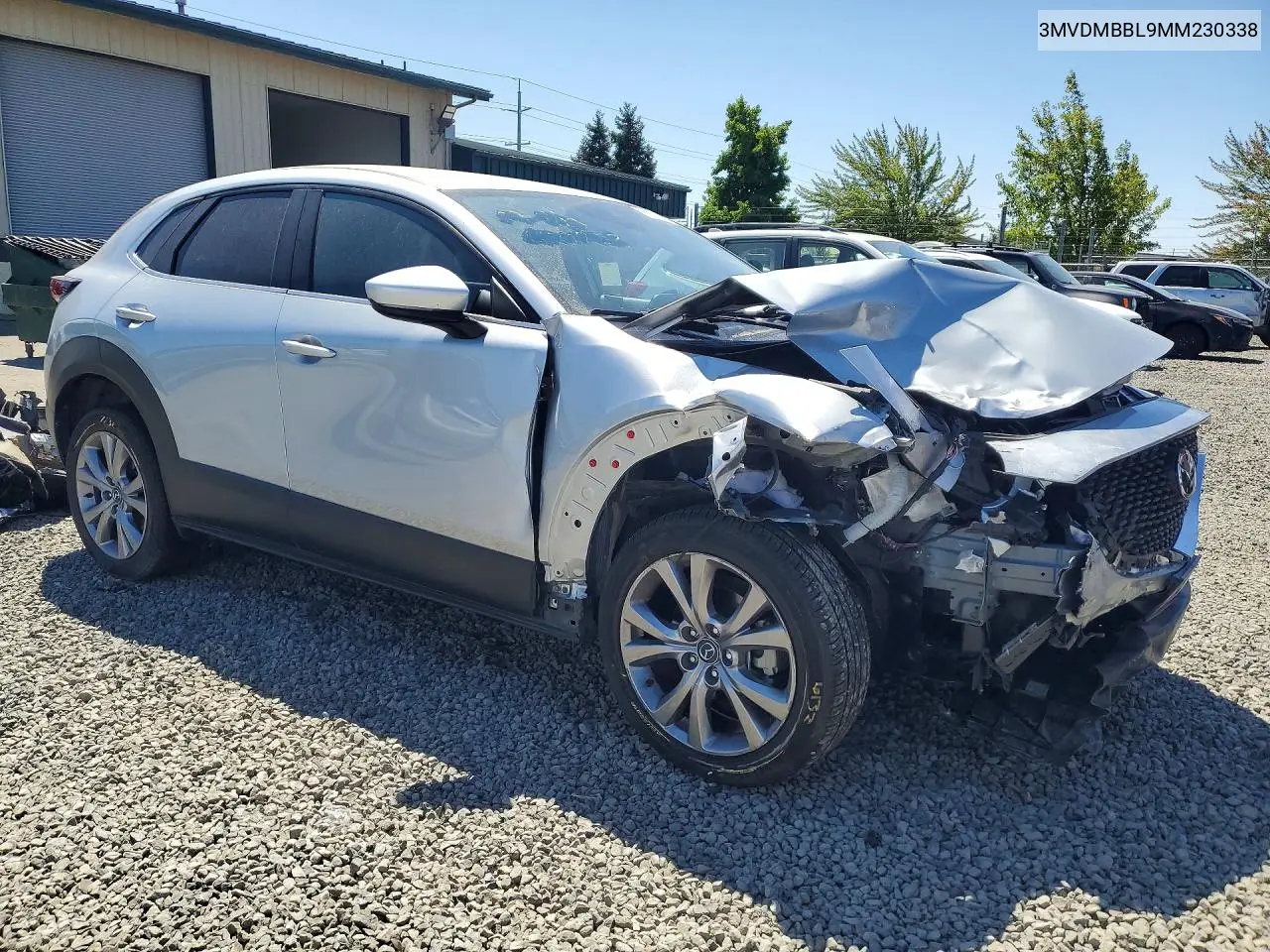 2021 Mazda Cx-30 Select VIN: 3MVDMBBL9MM230338 Lot: 61535446