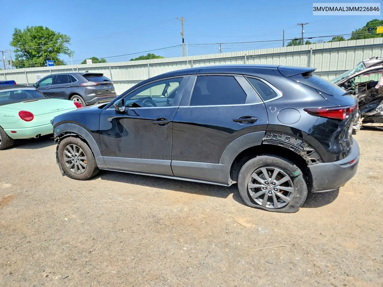 2021 Mazda Cx-30 VIN: 3MVDMAAL3MM226846 Lot: 61557636