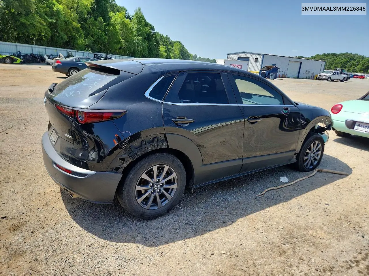 2021 Mazda Cx-30 VIN: 3MVDMAAL3MM226846 Lot: 61557636