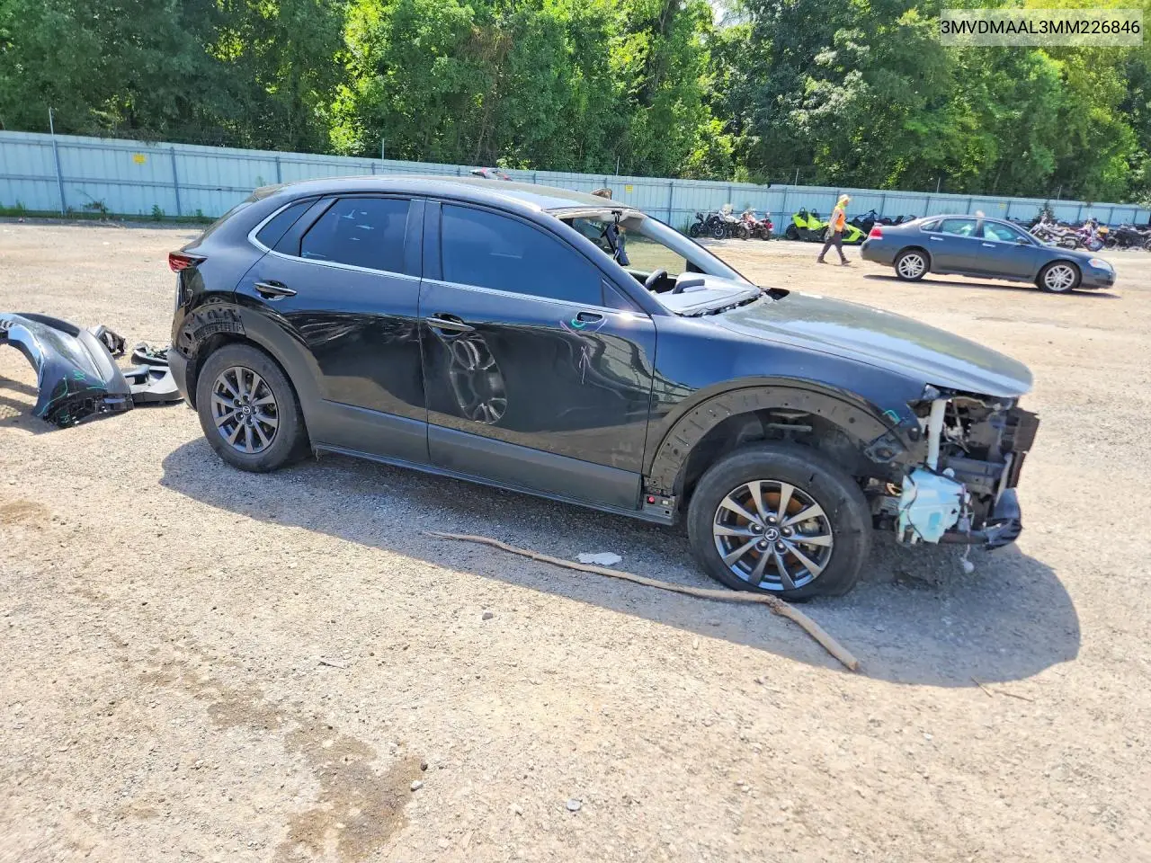 2021 Mazda Cx-30 VIN: 3MVDMAAL3MM226846 Lot: 61557636